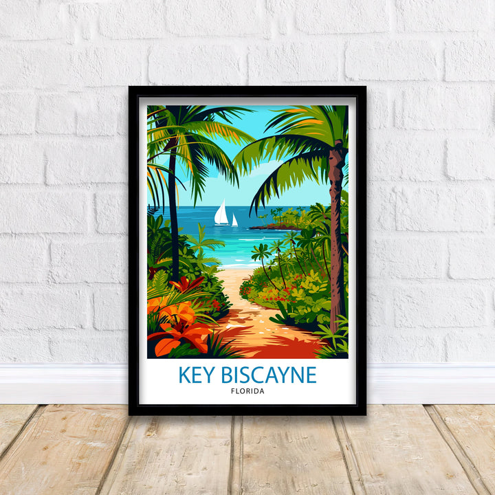 Key Biscayne Florida Poster