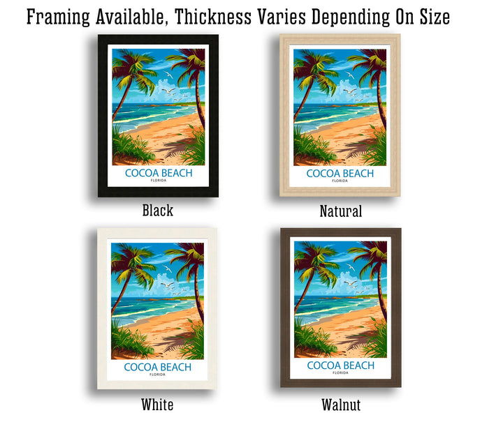 Cocoa Beach Florida Poster