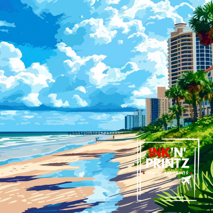 Daytona Beach Florida Poster