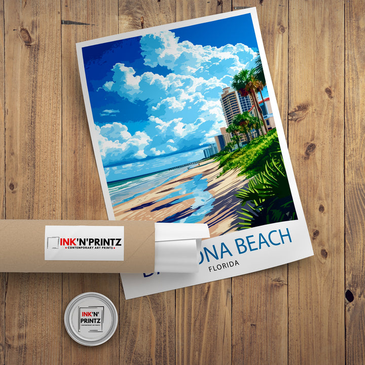 Daytona Beach Florida Poster
