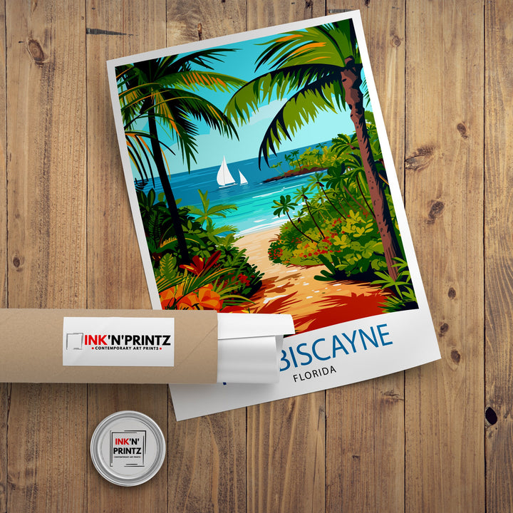 Key Biscayne Florida Poster