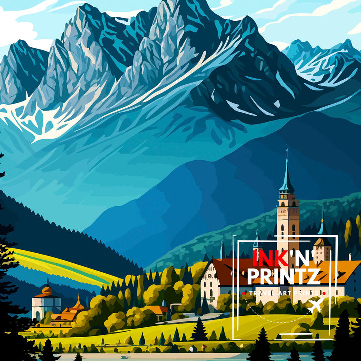 Bavaria Germany Travel Poster