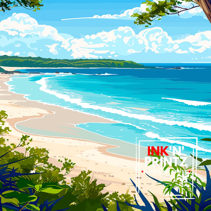 Jervis Bay Australia Travel Poster