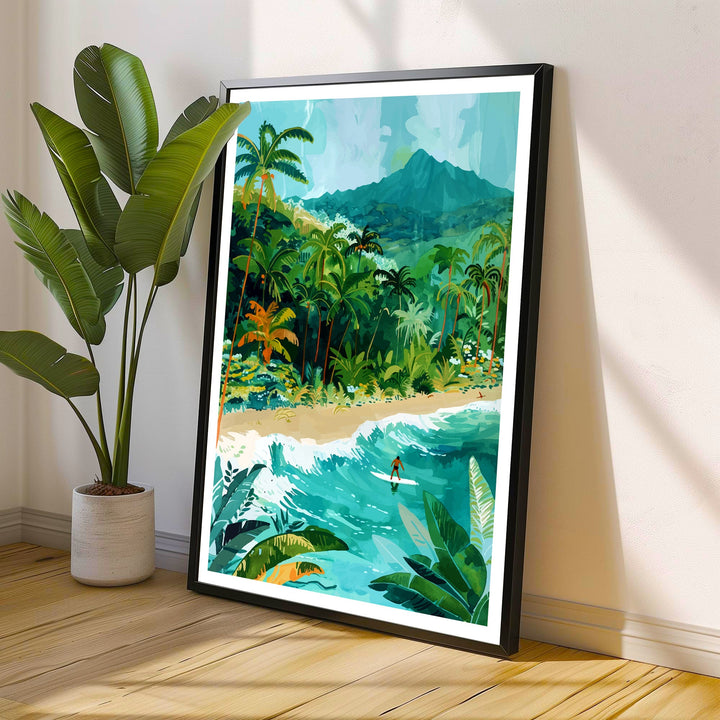 Hawaii Travel Poster