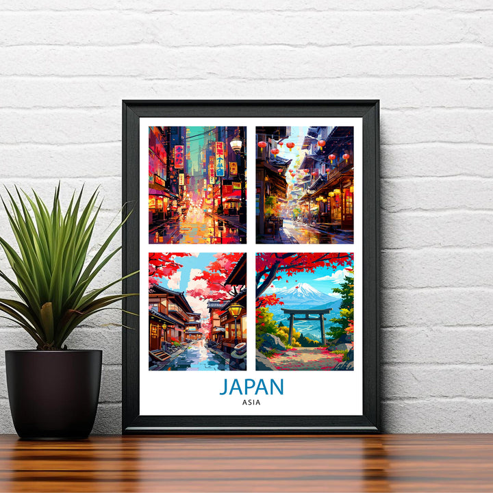 Japan Travel Poster
