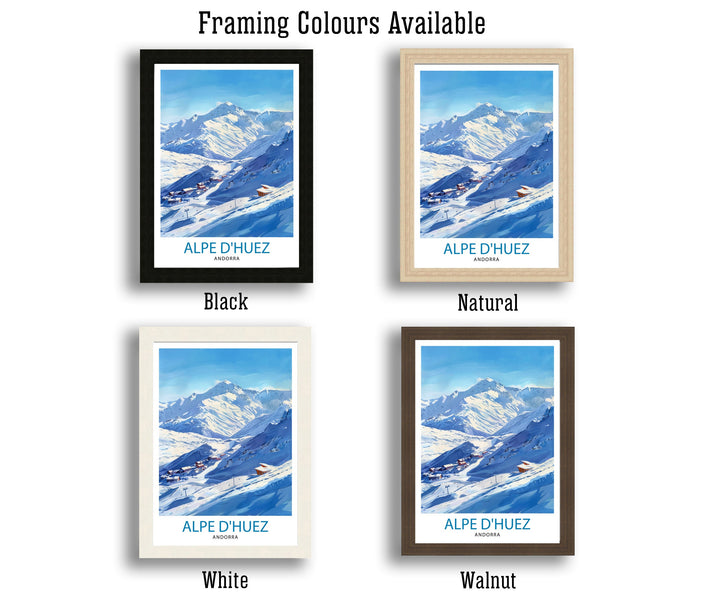 Alpe d'Huez Poster Alpe d'Huez Decor Alpe d'Huez Poster Alpe d'Huez Art Alpe d'Huez Wall Art Gift for Skiing Fans Alpe d'Huez Home Decor