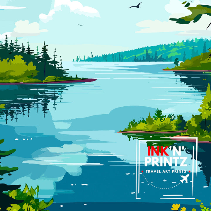 Wisconsin Travel Poster