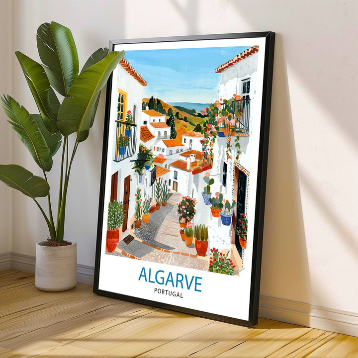 Algarve Portugal Travel Poster