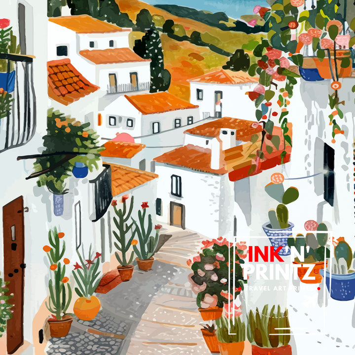 Algarve Portugal Travel Poster