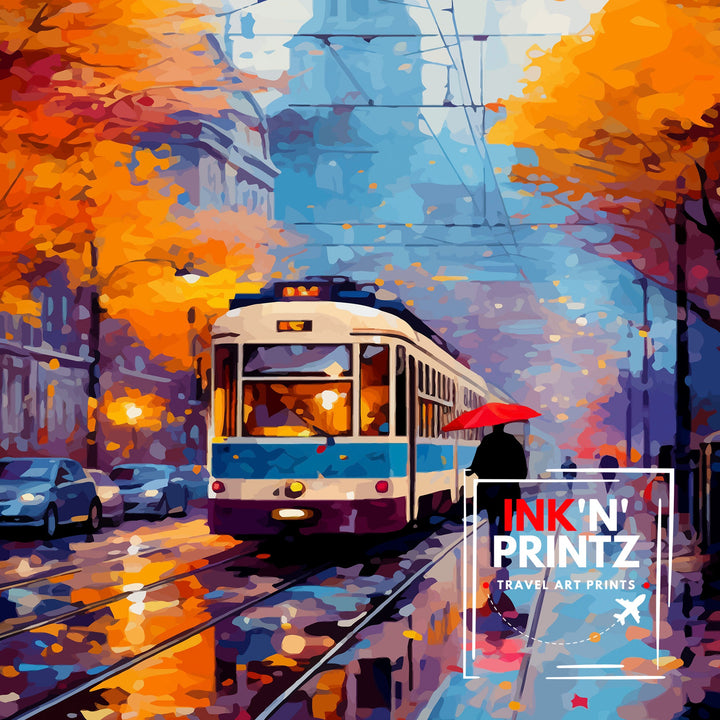 Zurich Switzerland Travel Print Zurich Wall Decor Zurich Home Living Decor Zurich Illustration Travel Poster Gift For Zurich Switzerland