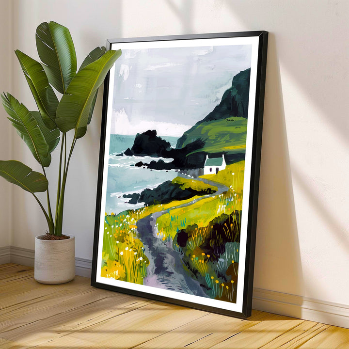 Isle of Skye Scotland Travel Poster