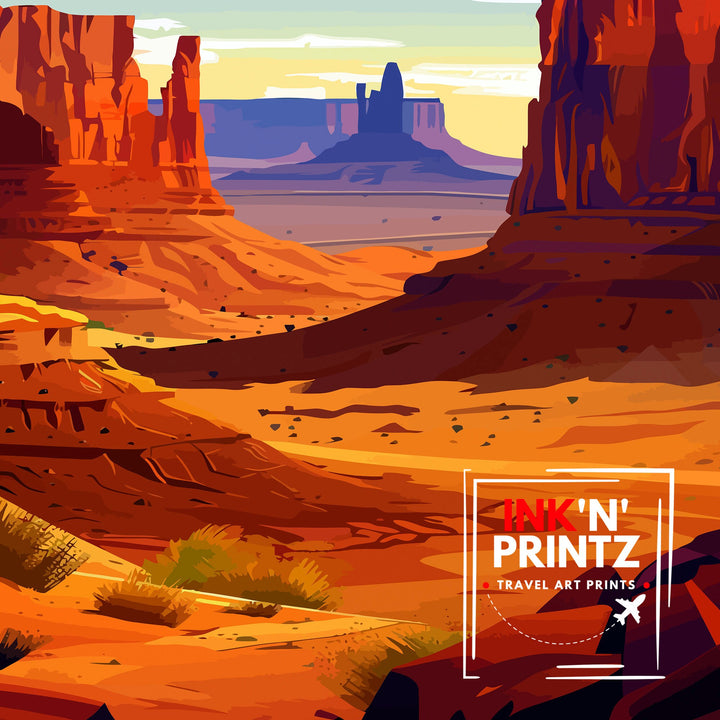 Mesa Verde National Park Colorado Travel Poster