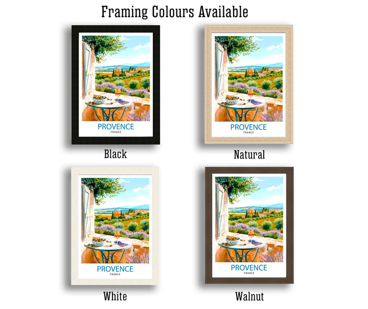 Provence France Travel Poster