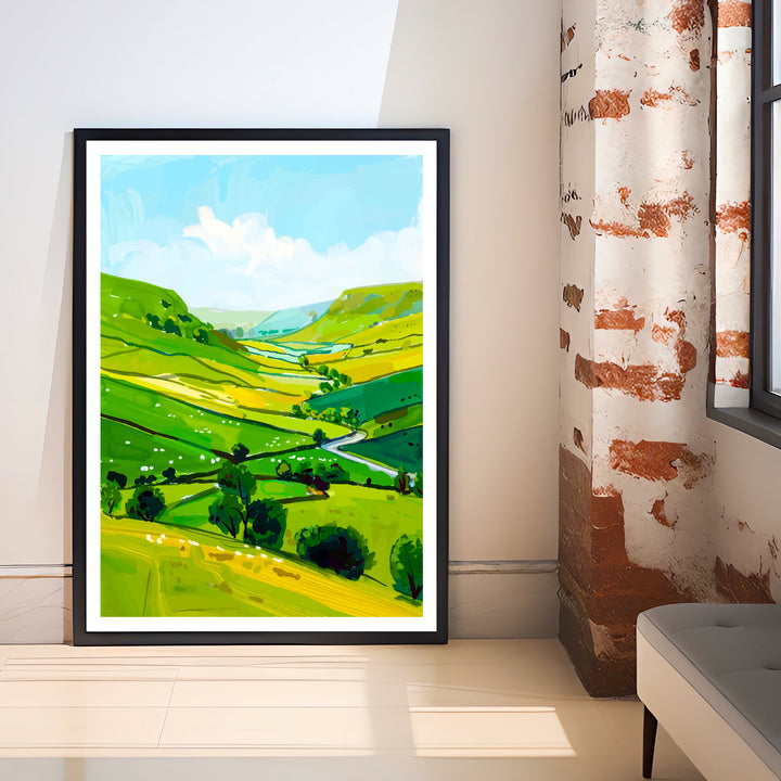 Yorkshire Dales Travel Poster