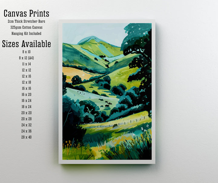 Black Mountains Wales Travel Poster