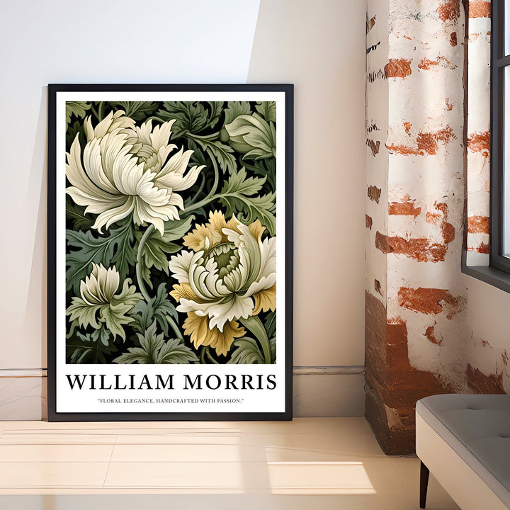 William Morris Poster Classic Floral Wall Art Botanical Print for Living Room Bedroom or Gallery Wall Vintage Boho Home Décor Art