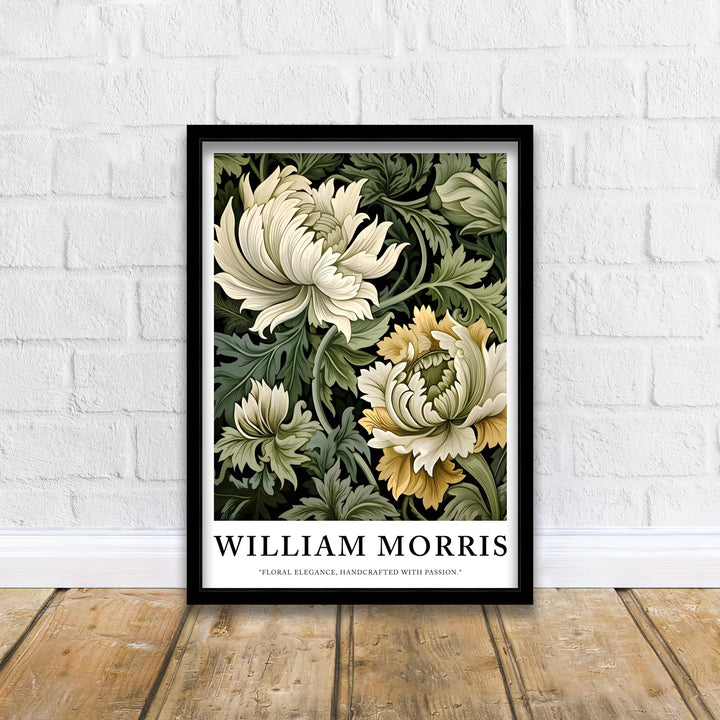 William Morris Poster Classic Floral Wall Art Botanical Print for Living Room Bedroom or Gallery Wall Vintage Boho Home Décor Art