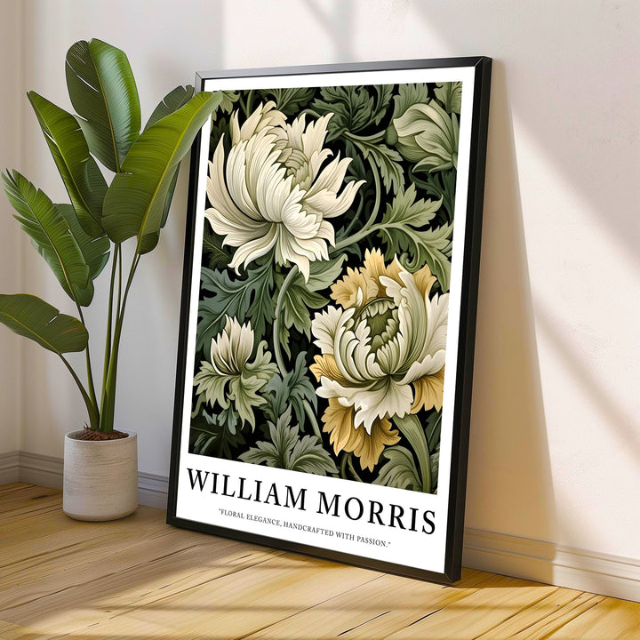 William Morris Poster Classic Floral Wall Art Botanical Print for Living Room Bedroom or Gallery Wall Vintage Boho Home Décor Art