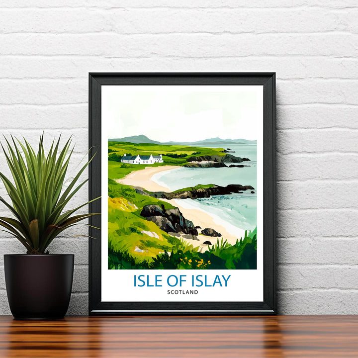 Isle of Islay Travel Poster