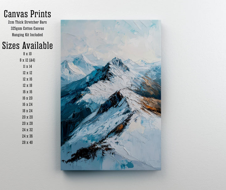 Pen y Fan Abstract Art Poster