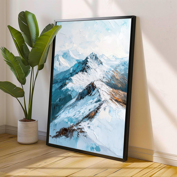 Pen y Fan Abstract Art Poster