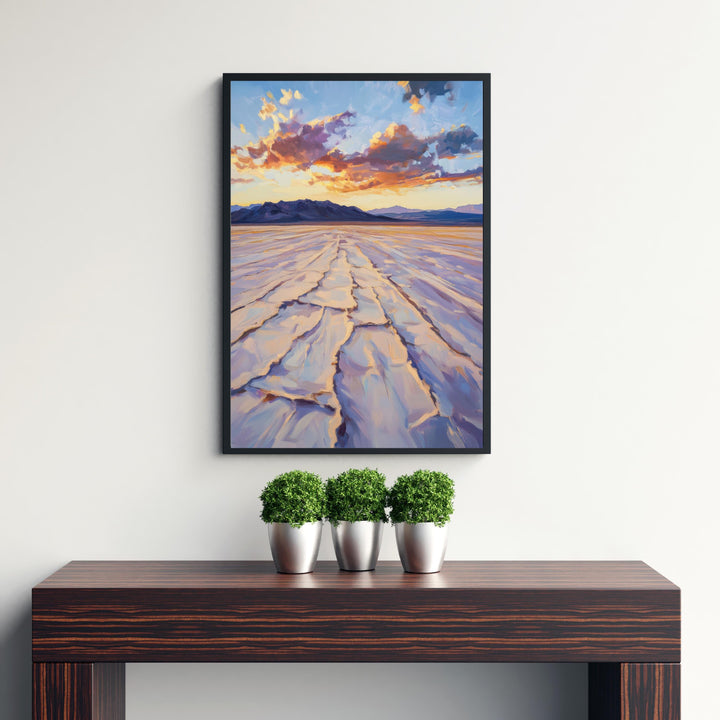 Black Rock Desert Travel Poster