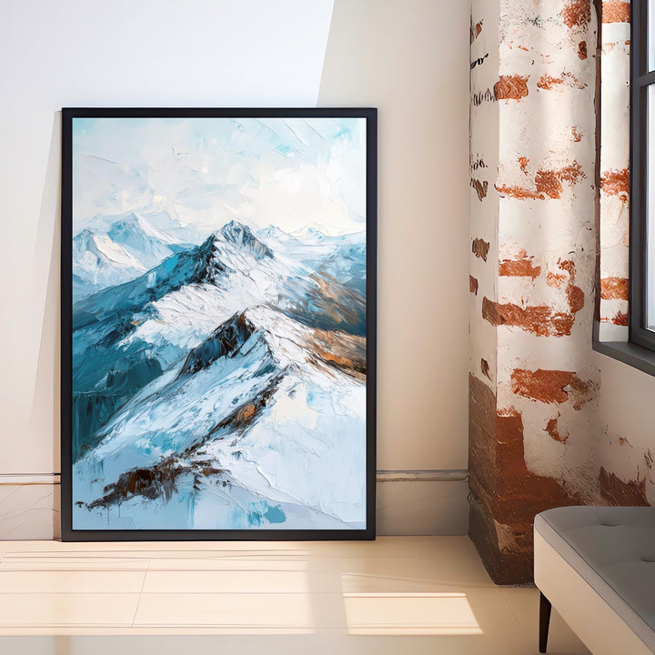 Pen y Fan Abstract Art Poster