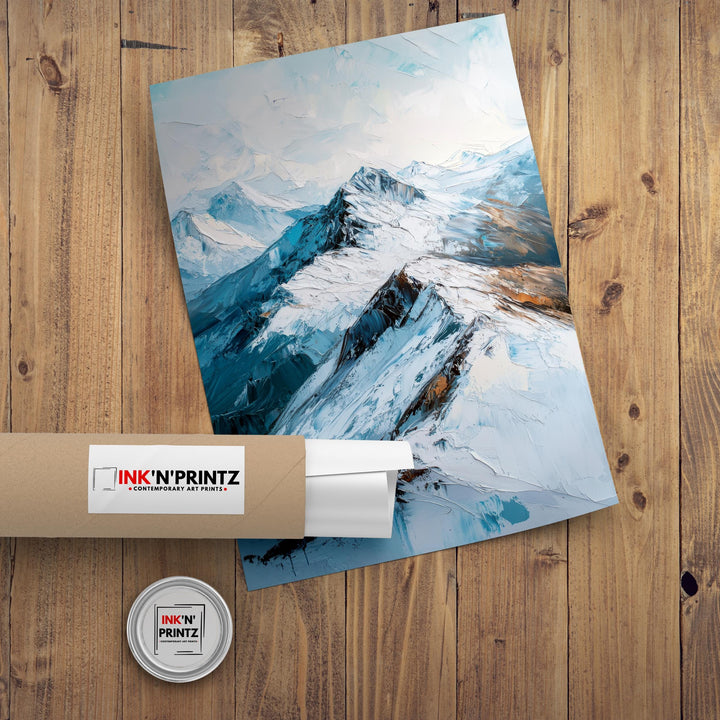 Pen y Fan Abstract Art Poster