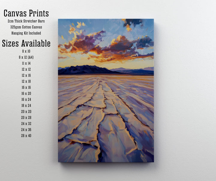 Black Rock Desert Travel Poster