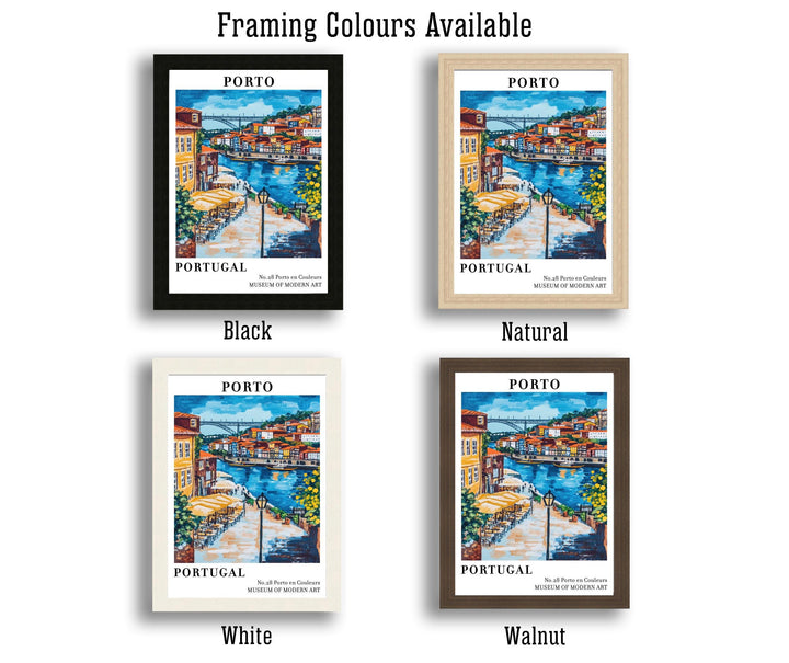 Porto Portugal Travel Poster