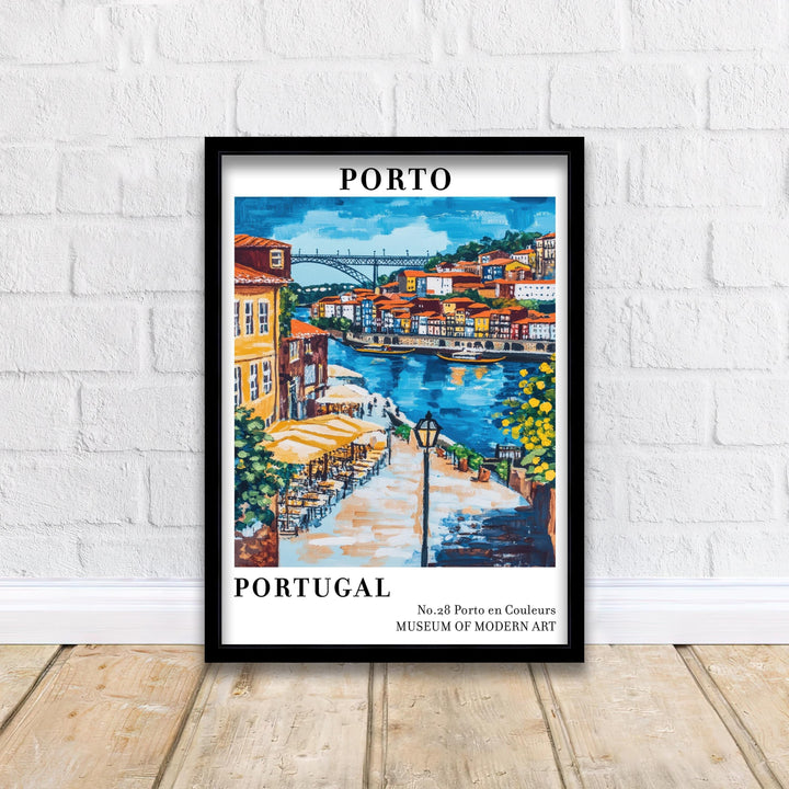 Porto Portugal Travel Poster