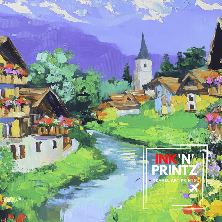Bavaria Germany Travel Poster