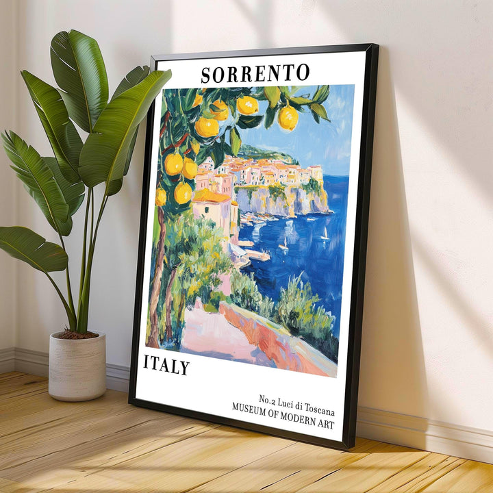 Sorrento Italy Travel Poster