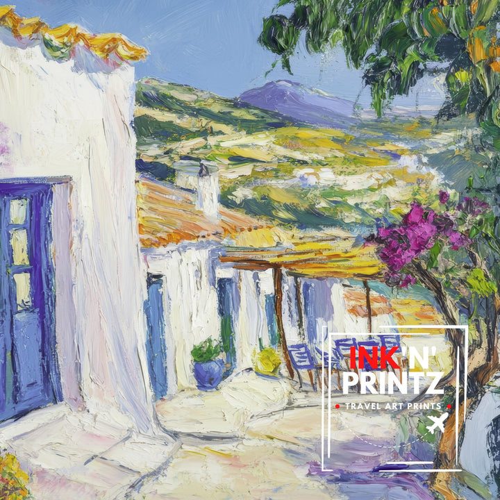 Crete Greece Travel Poster