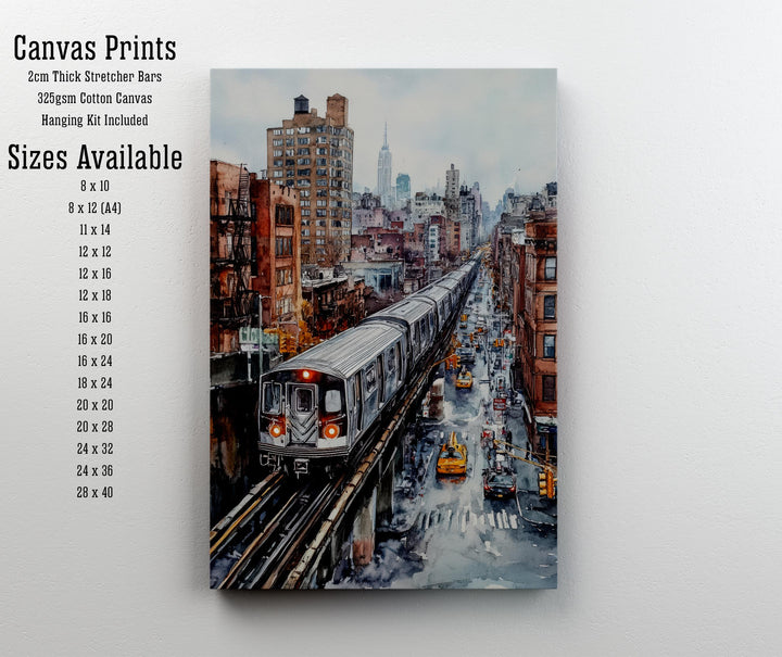 The Bronx Watercolor Painting NYC City Art Bronx Poster Watercolor Urban Landscape The Bronx