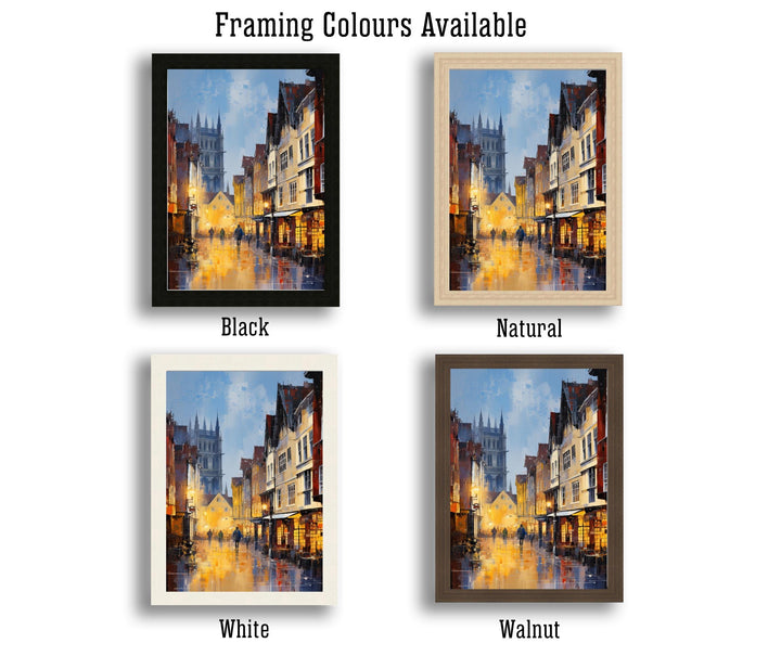 Shambles York Watercolor Painting Historic York Art Shambles Print Scenic York Watercolor Decor