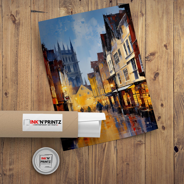 Shambles York Watercolor Painting Historic York Art Shambles Print Scenic York Watercolor Decor