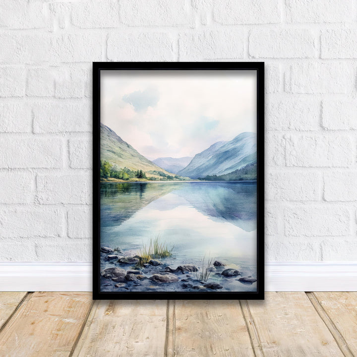 Ennerdale Watercolor Painting Lake District Art Ennerdale Print Scenic Lake District Decor Ennerdale Watercolor Art