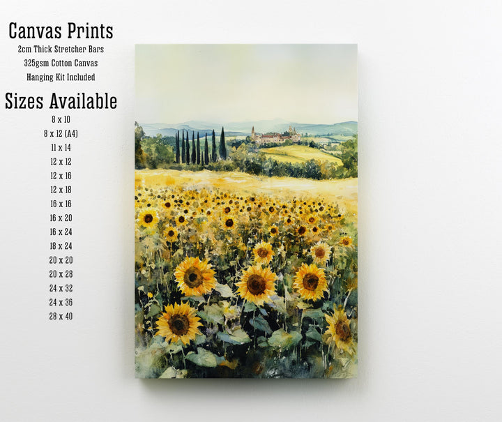 Loire Valley Watercolor Painting French Landscape Art Loire Valley Print Scenic French Decor