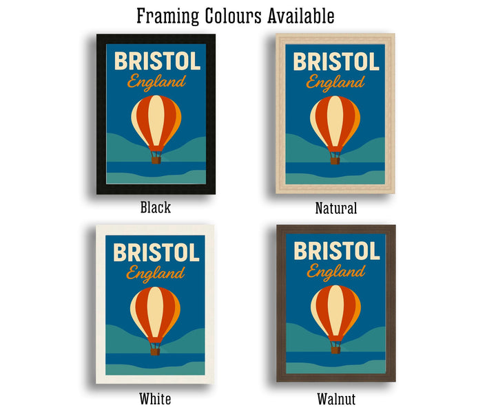 Bristol England Vintage Travel Poster Bristol Art Scenic City Decor Gift for England Lovers Wanderlust Decor