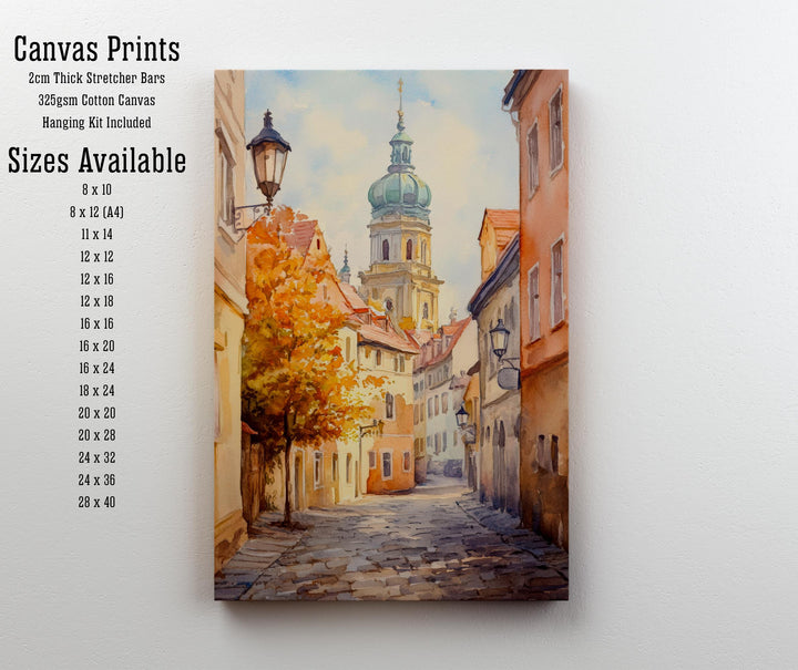 Copenhagen Denmark Travel Poster Print Scandinavian City Wall Art Nyhavn Harbour Decor Gift for Europe Lovers and Nordic Architecture