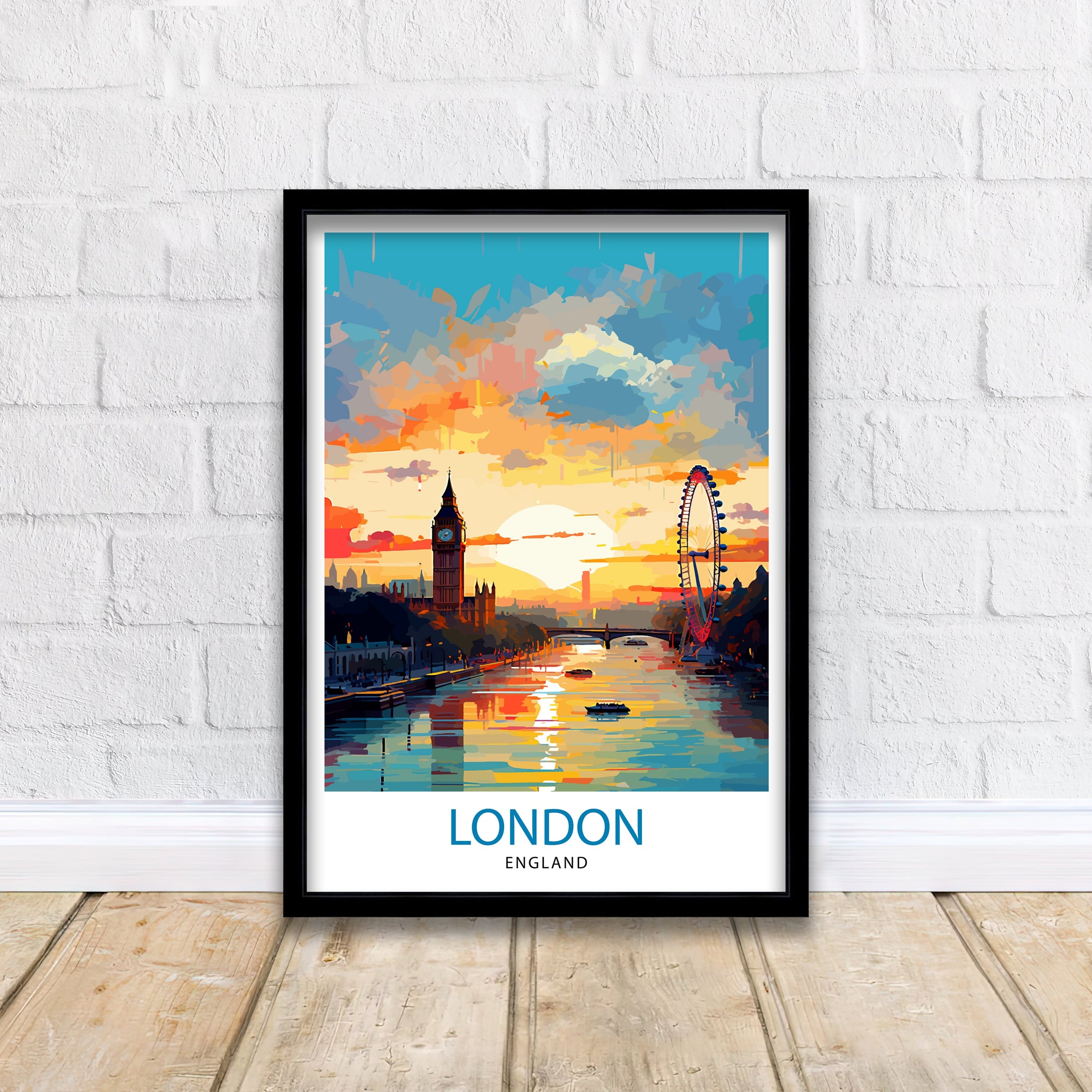 UK Travel Posters – Scenic Wall Art & British Landmarks Decor