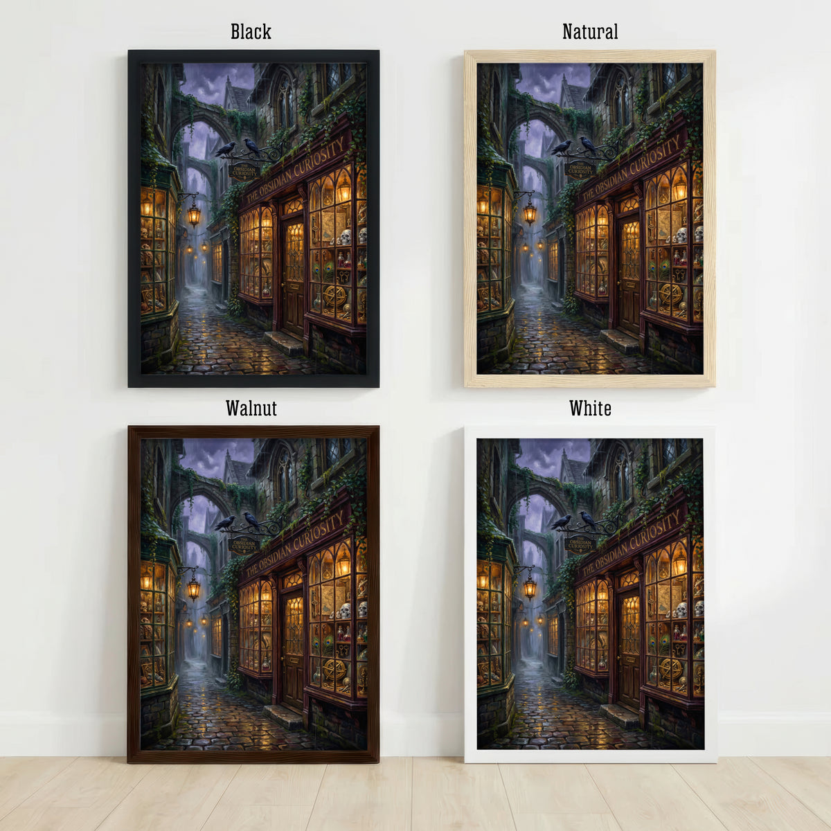 Gothic Curiosity Shop Art Print