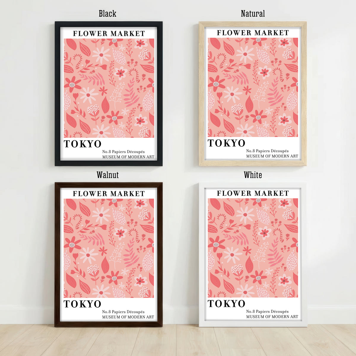 Tokyo Floral Market Art Print