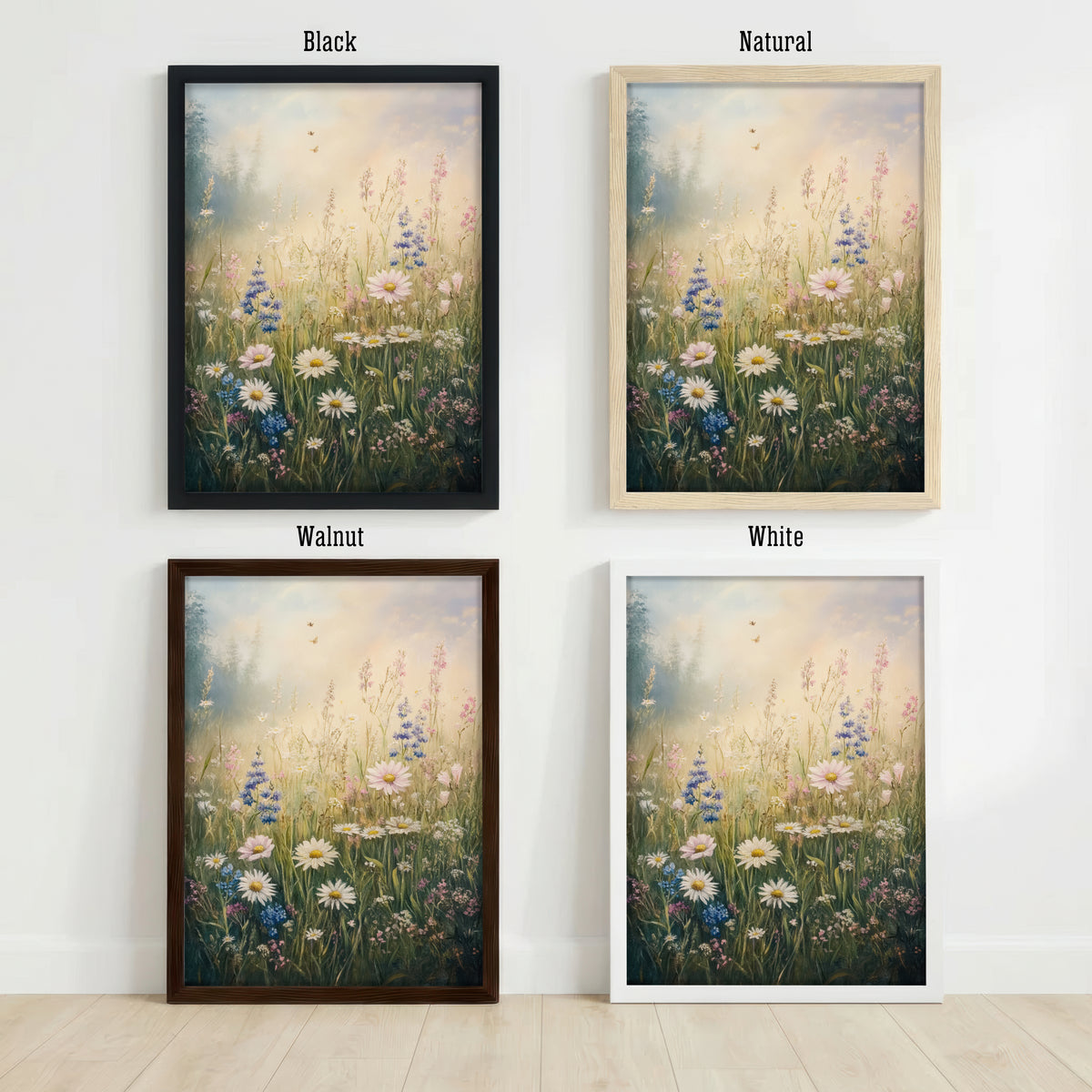 Dreamy Wildflower Meadow Art Print