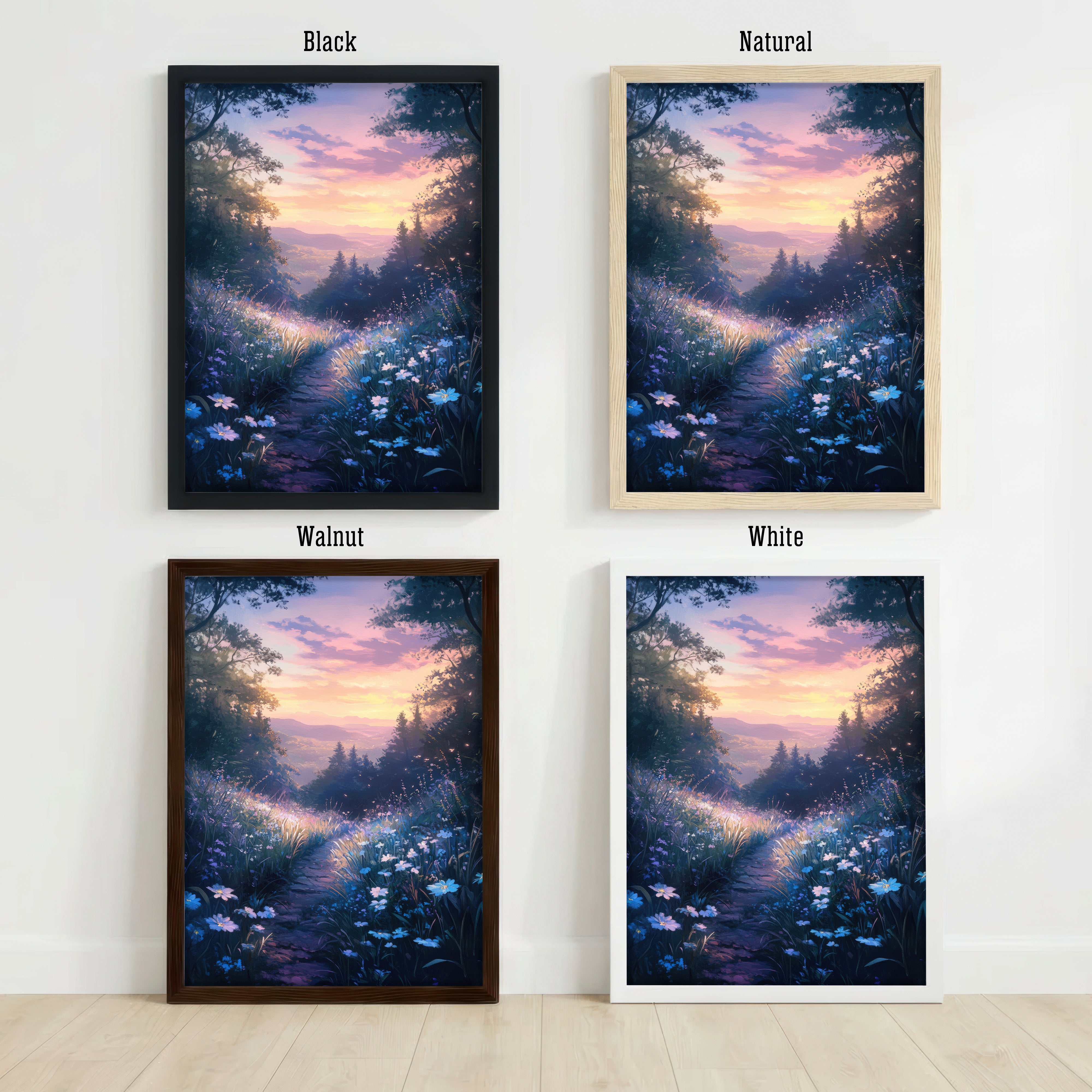 Enchanted Woodland Path Art Print