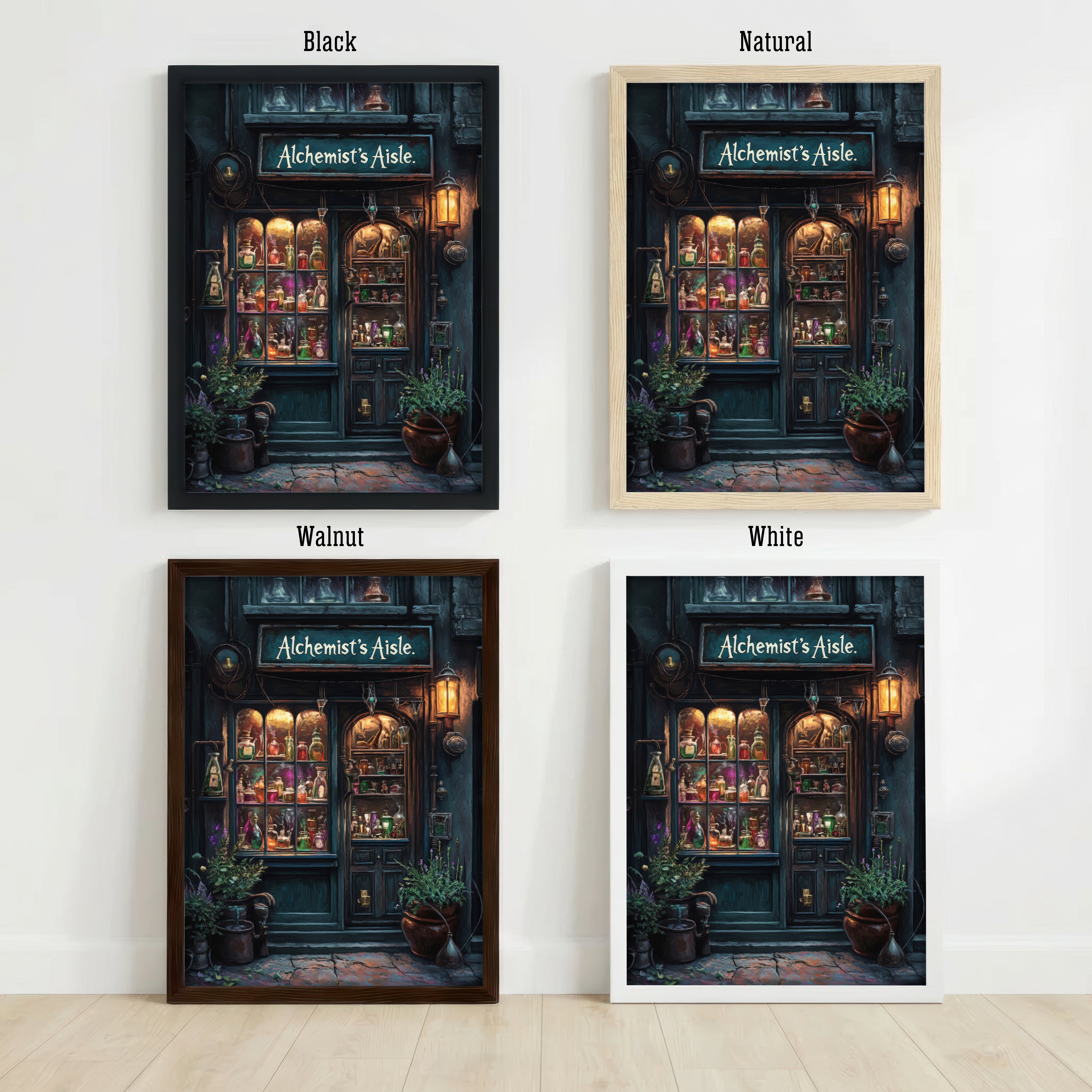 Alchemist's Apothecary Art Print
