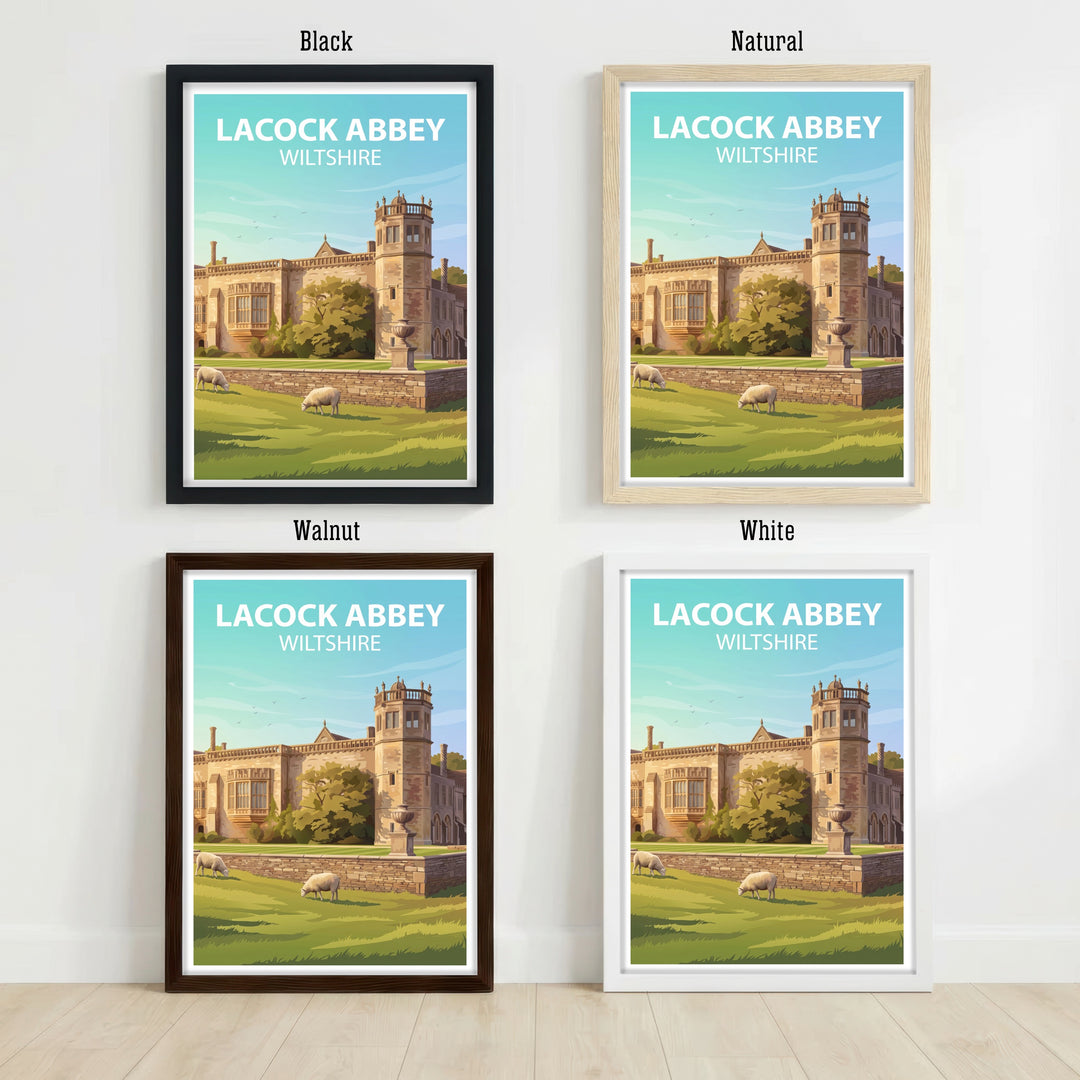 Lacock Abbey Wiltshire