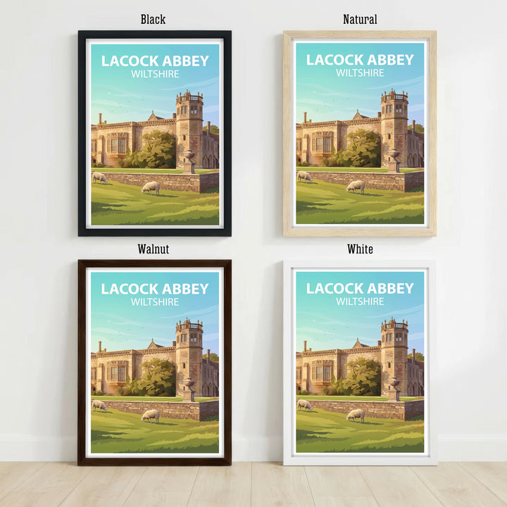 Lacock Abbey Wiltshire