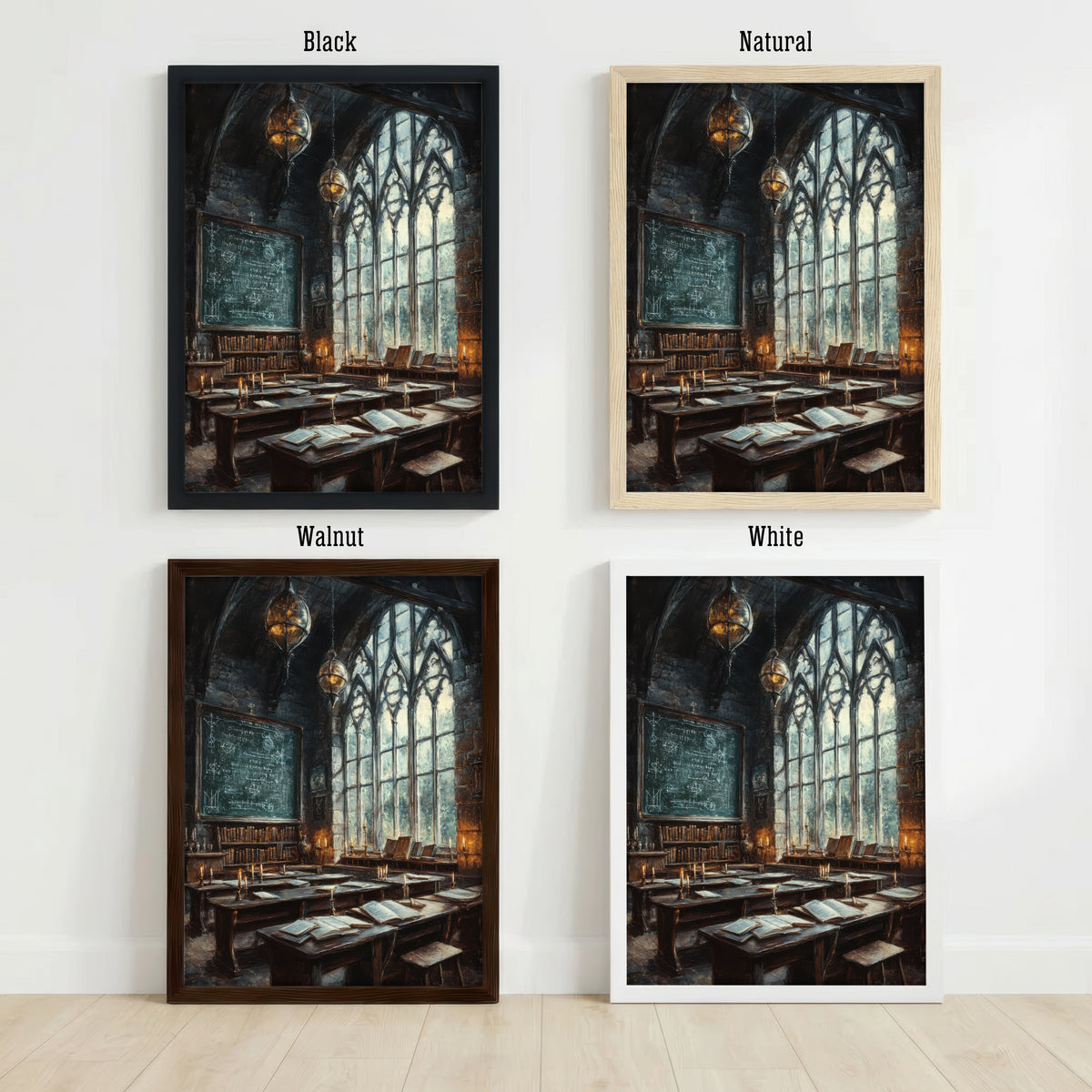 Gothic Alchemy Study Art Print